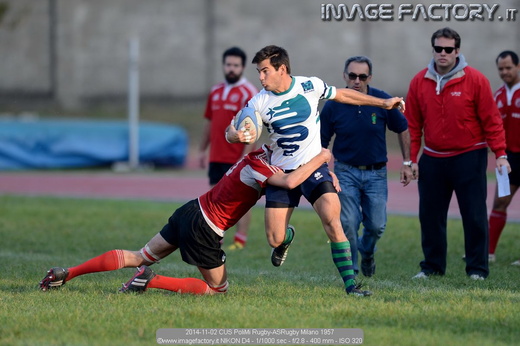 2014-11-02 CUS PoliMi Rugby-ASRugby Milano 1957